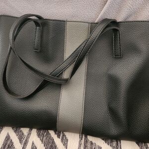 Faux Leather Tote